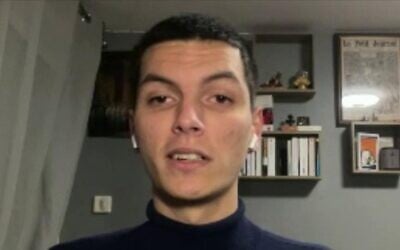 Samy Amokrane. (Crédit : Capture d’écran CNews)
