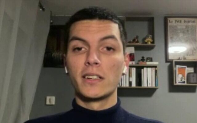 Samy Amokrane. (Crédit : Capture d’écran CNews)
