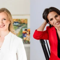 Les thérapeutes spécialisées dans les traumatismes Jaclyn Wolfman, à gauche, et Miri Bar-Halpern sont co-auteures d'un article sur la manière dont les craintes des Juifs face à l'antisémitisme ou leur détresse suite aux atrocités commises par le Hamas le 7 octobre 2023 ont été ignorées ou minimisées. (Autorisation : JTA)