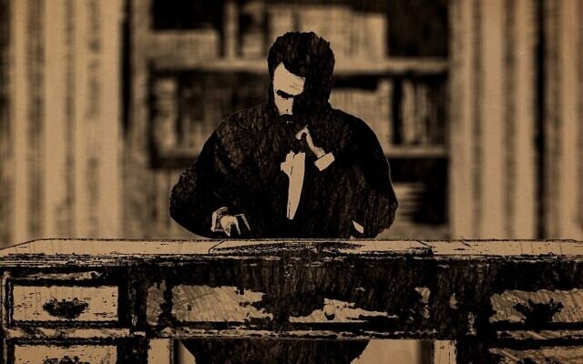 Une image d'une animation tirée du film "Theodor Herzl - The Man Behind Israel". (Autorisation)