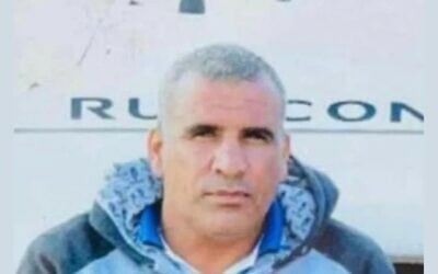 Sami al-Jerjawi, assassiné par des terroristes du Hamas, au carrefour de Shaar HaNegev le 7 octobre 2023. (Crédit : Autorisation)