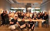 L'équipe de la start-up israélienne Upwind Security, spécialisée dans la cyber-sécurité. (Crédit : Upwind Security)