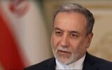 Le ministre iranien des Affaires étrangères Abbas Araghchi, lors d'une interview diffusée le 30 juin 2025. (Crédit : Capture d'écran/CBS)