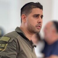 Le réserviste Ariel Meir Taman sur une photo non datée. (Utilisée conformément à la clause 27a de la loi sur le droit d'auteur)