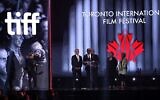 Cameron Bailey, PDG du Festival international du film de Toronto, s'exprime lors du gala d'intronisation au Walk of Fame canadien 2025, qui s'est tenu au Metro Toronto Convention Centre le 14 juin 2025 à Toronto, en Ontario. (Crédit : Jeremy Chan/Getty Images/AFP)