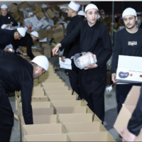 Israël a envoyé des denrées alimentaires, du matériel médical et des trousses de premiers secours aux Druzes des "zones directement touchées par les violentes attaques" de la province de Soueïda. (Crédit : Capture d'écran X)