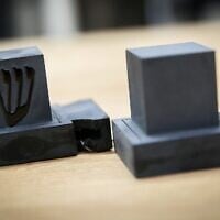 Illustration : photo de tefillin. (Crédit : David Cohen/Flash90)