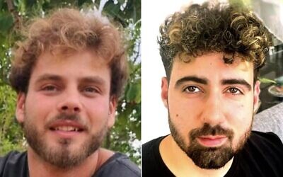 Montage photos (de gauche à droite) : Alon Ohel ; Guy Gilboa-Dalal. (Crédits : Autorisation)