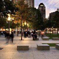 Le mémorial du 11 septembre, New York. (Crédit : PWP Landscape Architecture Inc.)