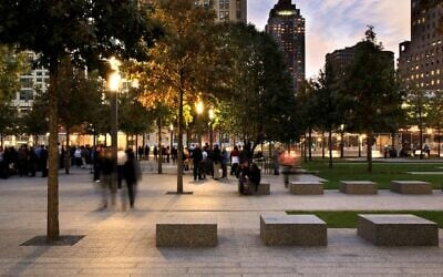 Le mémorial du 11 septembre, New York. (Crédit : PWP Landscape Architecture Inc.) Le mémorial du 11 septembre, New York. (Crédit : PWP Landscape Architecture Inc.)