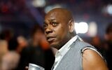 L'humoriste et acteur Dave Chappelle assiste au combat Canelo v Crawford Fight Night organisé par Netflix à l'Allegiant Stadium le 13 septembre 2025 à Las Vegas, dans le Nevada. (Crédit : Steve Marcus/Getty Images/AFP)