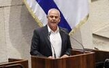 Michel Buskila, député de Tikva Hadasha, à la Knesset, le 29 octobre 2025. (Crédit : Dani Shem-Tov/ Bureau du porte-parole de la Knesset)