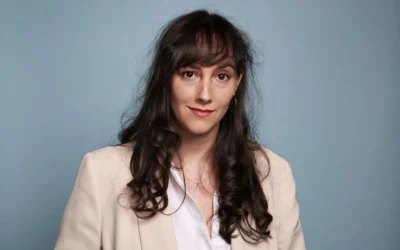 Nora Bussigny Paris, le 28 août 2023. (Crédit : Samuel Kirszenbaum pour Albin Michel)