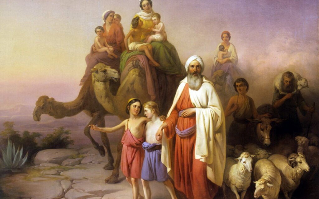 Le « Voyage d'Abraham, d'Ur à Canaan » de József Molnár, en 1850 (Domaine public) Le « Voyage d'Abraham, d'Ur à Canaan » de József Molnár, en 1850 (Domaine public)