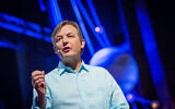Chris Anderson en 2013. (Crédit : James Duncan Davidson/CC BY-SA 2.0)