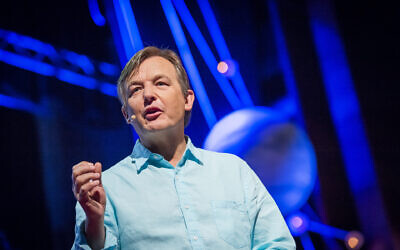 Chris Anderson en 2013. (Crédit : James Duncan Davidson/CC BY-SA 2.0)