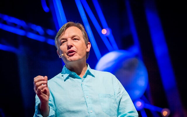 Chris Anderson en 2013. (Crédit : James Duncan Davidson/CC BY-SA 2.0)