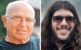 Montage photos (de gauche à droite) :
Amiram Cooper et Sahar Baruch dont les corps ont été restitués le 30 octobre 2025 par le Hamas. (Crédits : Autorisation)