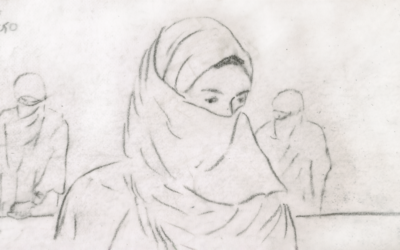 Une image extraite de "Jamila's Loop", un court métrage d'animation présenté en avant-première en novembre 2025 au festival Cinema South, à Sderot (Crédit : Autorisation).