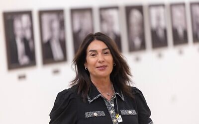 La ministre des Transports Miri Regev, à la Knesset, le 3 novembre 2025. (Crédit : Chaïm Goldberg/FLASH90)