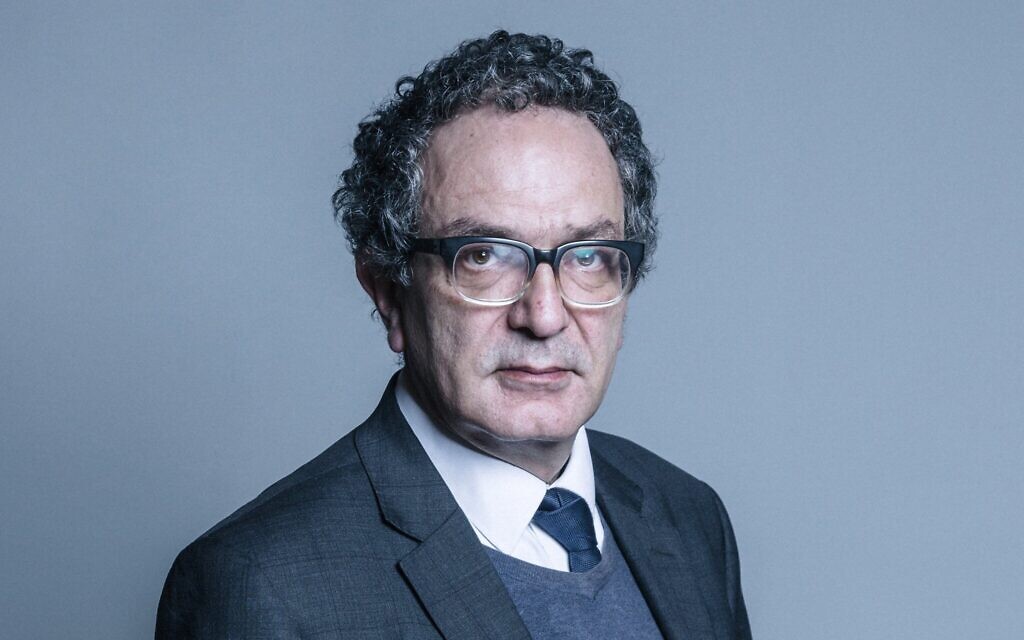 Glasman, député travailliste britannique. (Crédit : Parlement britannique)