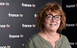 La journaliste française Nathalie Saint-Cricq pose avant une conférence de presse pour présenter la nouvelle saison du groupe audiovisuel de France Télévisions à Paris, le 4 septembre 2024. (Photo : Stéphane de Sakutin / AFP)