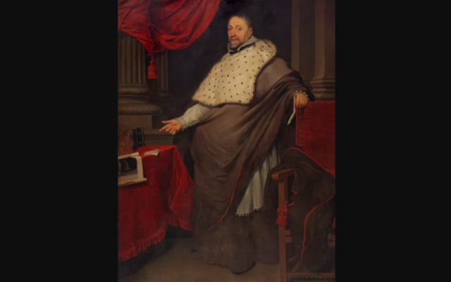 « Portrait de l’évêque Antonius Triest » (après 1630), de Gaspar De Crayer. (Crédit : MSK GAND) « Portrait de l’évêque Antonius Triest » (après 1630), de Gaspar De Crayer. (Crédit : MSK GAND)