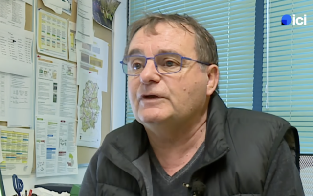 Bernard Bazinet. (Crédit : capture d'écran YouTube France 3 Nouvelle-Aquitaine)