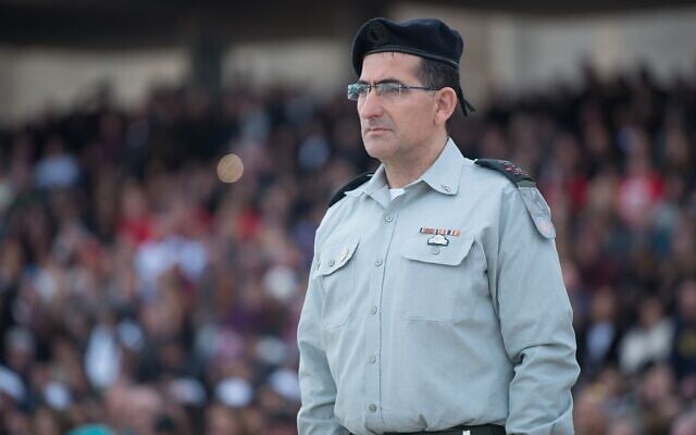 Le chef des forces terrestres, le général de division Kobi Barak, en 2016. (Crédit : Armée israélienne)
