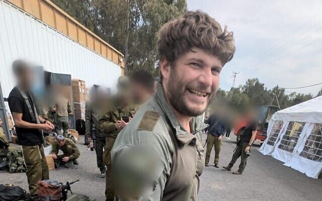 Le soldat seul Joshua Boone, né aux États-Unis, sur une photo non datée. (Crédit : Réseaux sociaux ; utilisée conformément à la clause 27a de la loi sur le droit d'auteur)