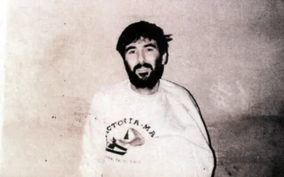 Une photo diffusée par la télévision israélienne le 13 juillet 2008 montre Ron Arad, un navigateur de l'armée de l'air israélienne qui a été capturé après que son avion de chasse a été abattu au Liban en 1986. (Crédit : HO / AFP)