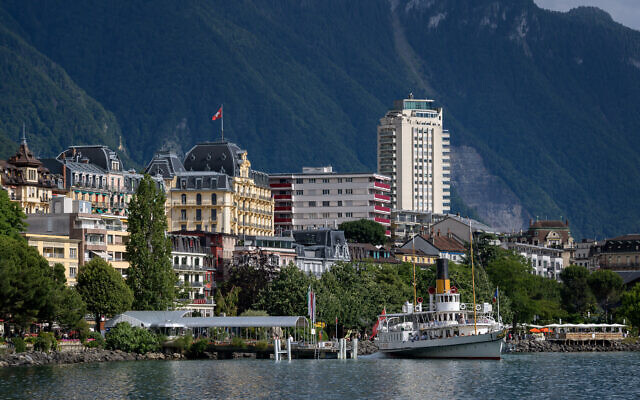 Photo prise le 1er juillet 2021 montrant la ville de Montreux, au bord du lac Léman. (Photo : Fabrice COFFRINI / AFP) Photo prise le 1er juillet 2021 montrant la ville de Montreux, au bord du lac Léman. (Photo : Fabrice COFFRINI / AFP)