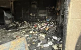 Les dégâts occasionnés par un incendie à la synagogue de la congrégation Beth Israel de Jackson, dans le Mississippi, le 10 janvier 2026. (CréditCongrégation Beth Israel)