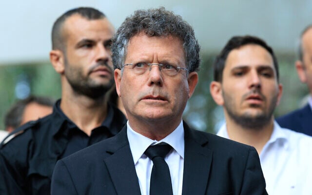 Le président de la Cour suprême, Isaac Amit, le 3 novembre 2025. (Crédit : Moshe Shaï/Flash90)