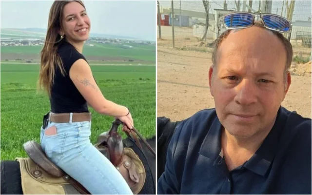 Aviv Maor à gauche, 19 ans, originaire du kibboutz Ein Harod, sur une photo non datée et Mordechaï Shimshon, 68 ans, originaire de Beit Shean, sur une photo non datée. (Crédit : X ; utilisée conformément à la clause 27a de la loi sur le droit d'auteur)