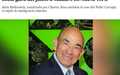 Capture d’écran du titre et de la photo choisie par El País pour son article controversé sur le juge américain Alvin Hellerstein, le 8 janvier 2026. (Crédit : capture d’écran El País)