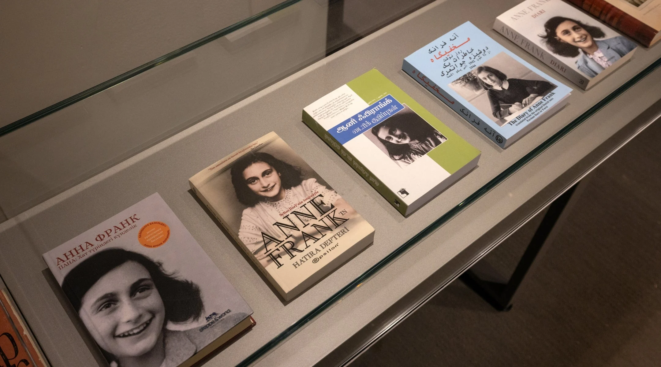 Le Journal d’Anne Frank a été traduit dans plus de 75 langues. (Crédit : John Halpern/JTA) Le Journal d’Anne Frank a été traduit dans plus de 75 langues. (Crédit : John Halpern/JTA)