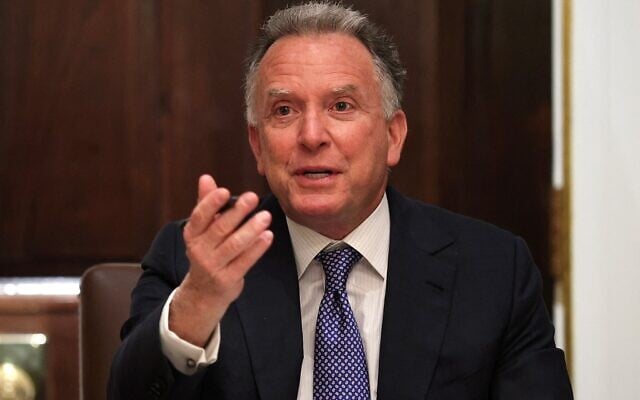 L'envoyé spécial américain au Moyen-Orient, Steve Witkoff, s'exprimant lors d'une réunion du Cabinet, dans la salle du Cabinet de la Maison Blanche, à Washington, le 29 janvier 2026. (Crédit : Win McNamee/Getty Images North America/Getty Images via AFP) L'envoyé spécial américain au Moyen-Orient, Steve Witkoff, s'exprimant lors d'une réunion du Cabinet, dans la salle du Cabinet de la Maison Blanche, à Washington, le 29 janvier 2026. (Crédit : Win McNamee/Getty Images North America/Getty Images via AFP)