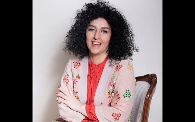 La militante iranienne Narges Mohammadi, à Téhéran, en Iran, en 2021. (Crédit : Reihane Taravati via AP)