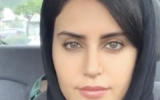 L'actrice iranienne Elnaz Shakerdoust. (Crédit : Capture d'écran/ YouTube)
