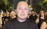 Nick Kolyohin, journaliste israélien d'origine russe indépendant et collaborateur de l'agence de presse officielle chinoise, sur une photo non datée. (Crédit : Capture d'écran/YouTube)
