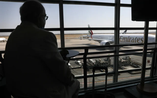 Illustration : l'aéroport Imam Khomeini de Téhéran, en Iran, le 17 juillet 2020. (Crédit: AP/Vahid Salemi) Illustration : l'aéroport Imam Khomeini de Téhéran, en Iran, le 17 juillet 2020. (Crédit: AP/Vahid Salemi)