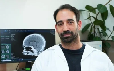 Le Dr Nir Asch, médecin et chercheur au département psychiatrique du campus Rambam des soins de santé. (Avec l'aimable autorisation du bureau du porte-parole de Rambam)