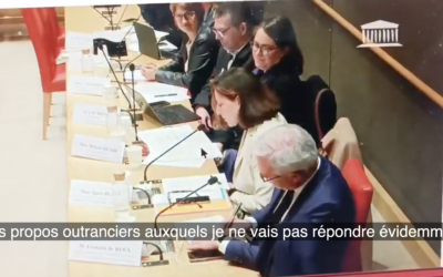 Agnès Buzyn lors d’une audition à l’Assemblée nationale, à Paris, le 26 mars 2026. (Crédit : Assemblée nationale)