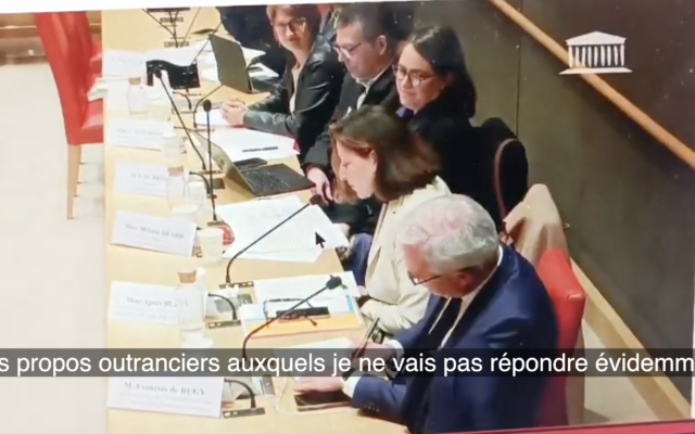 Agnès Buzyn lors d’une audition à l’Assemblée nationale, à Paris, le 26 mars 2026. (Crédit : Assemblée nationale) Agnès Buzyn lors d’une audition à l’Assemblée nationale, à Paris, le 26 mars 2026. (Crédit : Assemblée nationale)