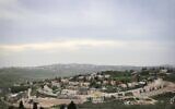Vue de l'implantation de Kedumim, en Cisjordanie, le 12 février 2026. (Crédit : Nasser Ishtayeh/Flash90)