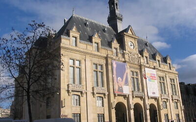 L’hôtel de ville de Saint-Denis, en 2005. (Crédit : Olivier2000 / Creative Commons 1.0)