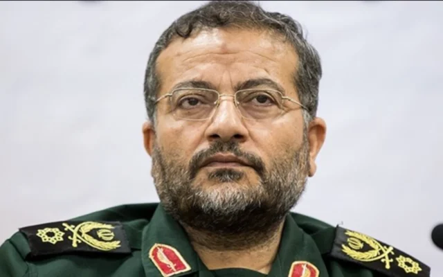 Le commandant des Basidj Gholamreza Soleimani sur une photo non datée (Réseaux sociaux)