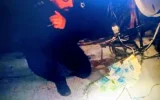 De l'argent liquide, supposément dérobé dans une entreprise de Jaffa par deux hommes originaires de la ville, une fois récupéré par les services de police le 8 mars 2026. (Police israélienne)