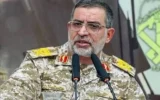 Ali Mohammad Naini, porte-parole du Corps des gardiens de la révolution islamique, sur une photo fournie par les autorités iraniennes. (Capture d'écran)